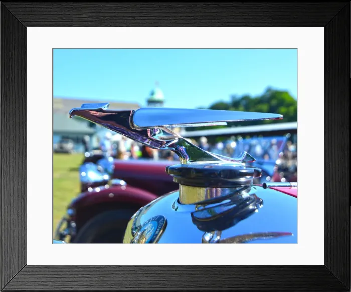 Framed Print : CJ6 8618 Vauxhall radiator mascot Framed Print : CJ6 8618 Vauxhall radiator mascot