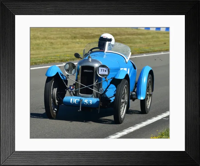 Framed Print : CM19 7834 Ian Patton, Amilcar CGSs