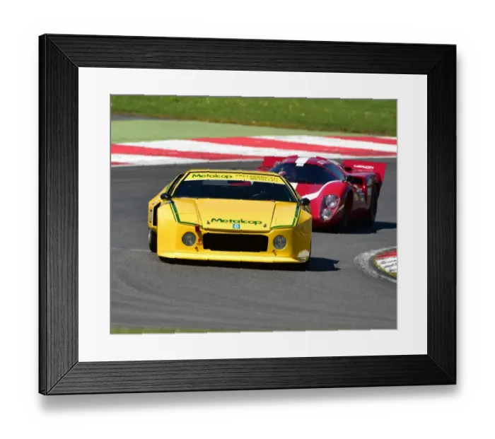 Framed Print : CM19 4561 James Hanson, Paul Pochciol, De Tomaso Pantera Framed Print : CM19 4561 James Hanson, Paul Pochciol, De Tomaso Pantera