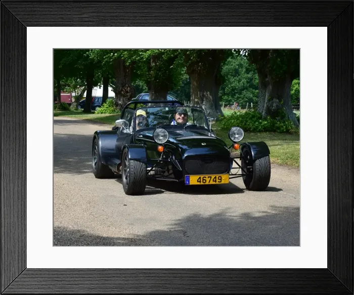 Framed Print : CM20 0879. Lotus 7 Euro Heritage Tour, July 2017 Framed Print : CM20 0879. Lotus 7 Euro Heritage Tour, July 2017