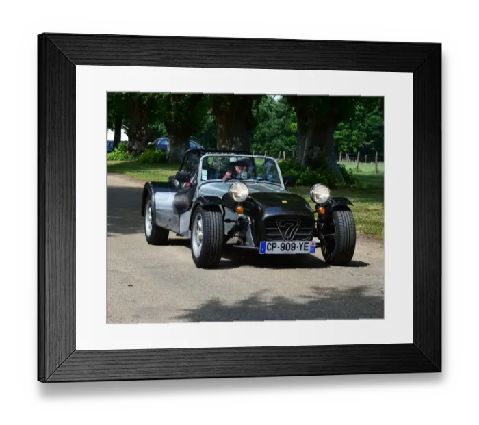 Framed Print : CM20 0876. Lotus 7 Euro Heritage Tour, July 2017 Framed Print : CM20 0876. Lotus 7 Euro Heritage Tour, July 2017