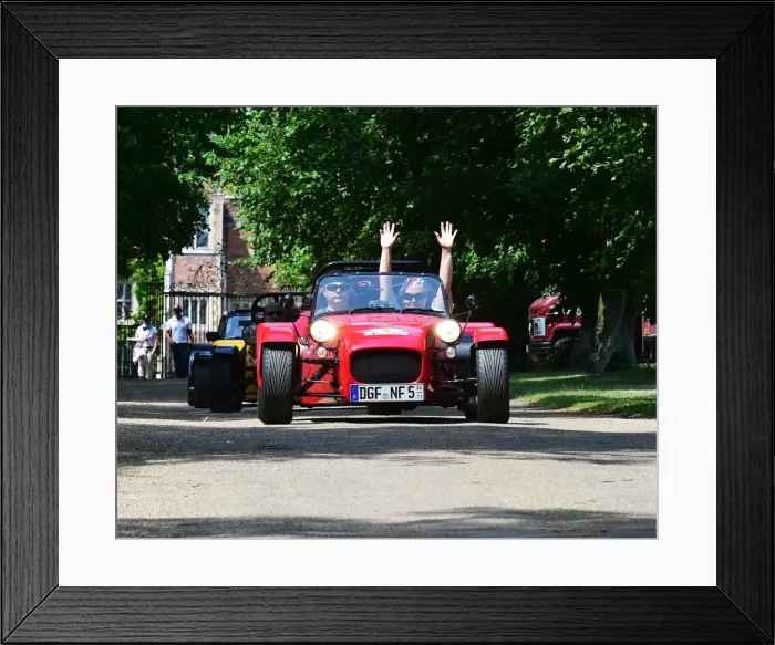 Framed Print : CM20 0870. Lotus 7 Euro Heritage Tour, July 2017 Framed Print : CM20 0870. Lotus 7 Euro Heritage Tour, July 2017
