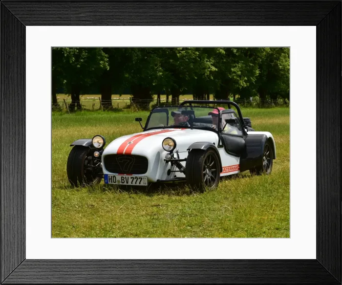 Framed Print : CM20 0860. Lotus 7 Euro Heritage Tour, July 2017 Framed Print : CM20 0860. Lotus 7 Euro Heritage Tour, July 2017