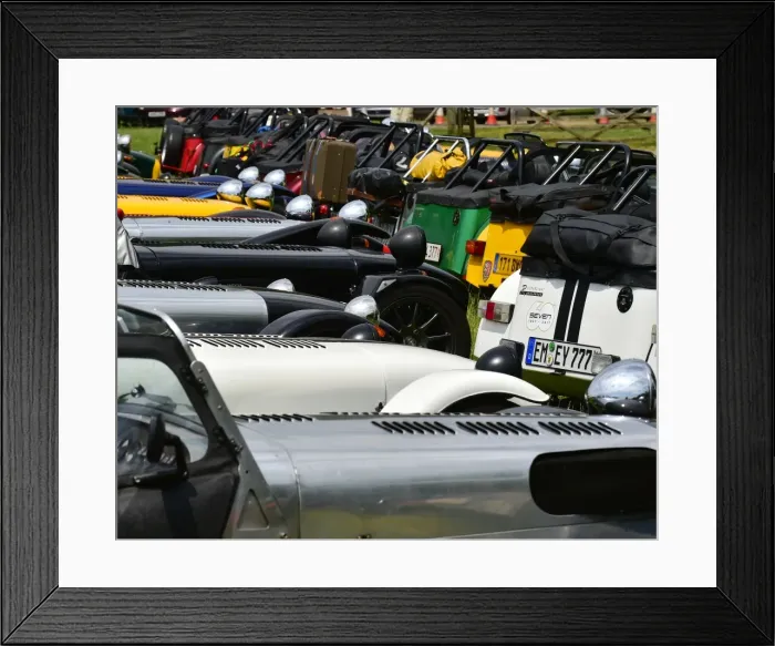 Framed Print : CM20 0853. Lotus 7 Euro Heritage Tour, July 2017 Framed Print : CM20 0853. Lotus 7 Euro Heritage Tour, July 2017