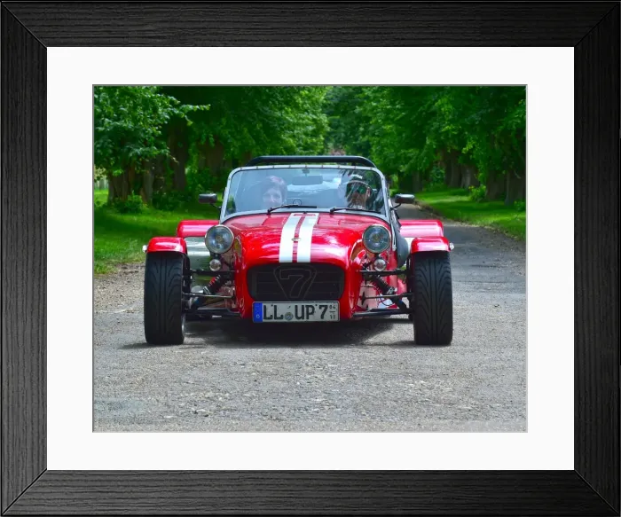 Framed Print : CM20 0845. Lotus 7 Euro Heritage Tour, July 2017 Framed Print : CM20 0845. Lotus 7 Euro Heritage Tour, July 2017