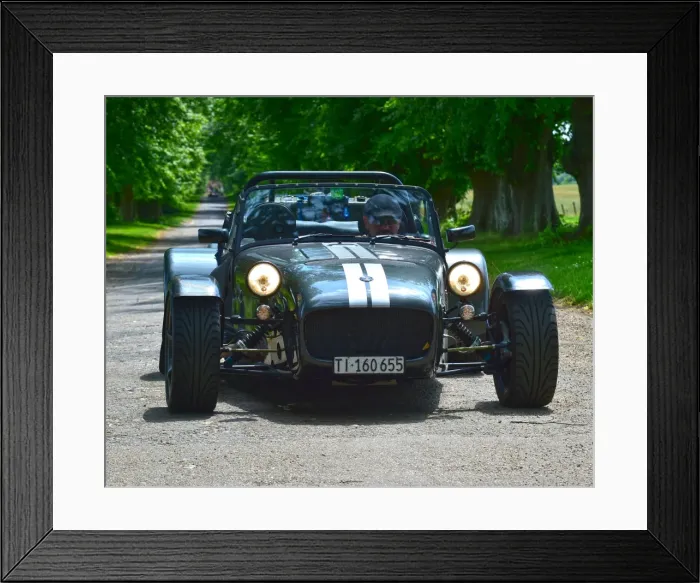 Framed Print : CM20 0841. Lotus 7 Euro Heritage Tour, July 2017 Framed Print : CM20 0841. Lotus 7 Euro Heritage Tour, July 2017