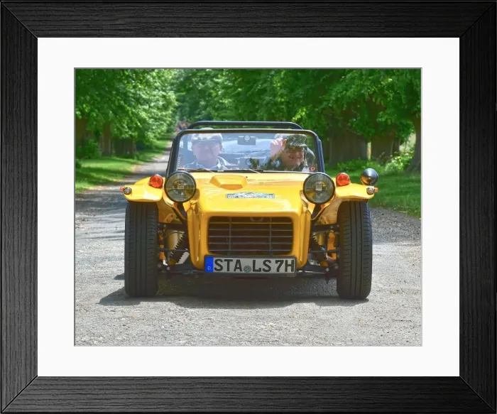 Framed Print : CM20 0840. Lotus 7 Euro Heritage Tour, July 2017 Framed Print : CM20 0840. Lotus 7 Euro Heritage Tour, July 2017