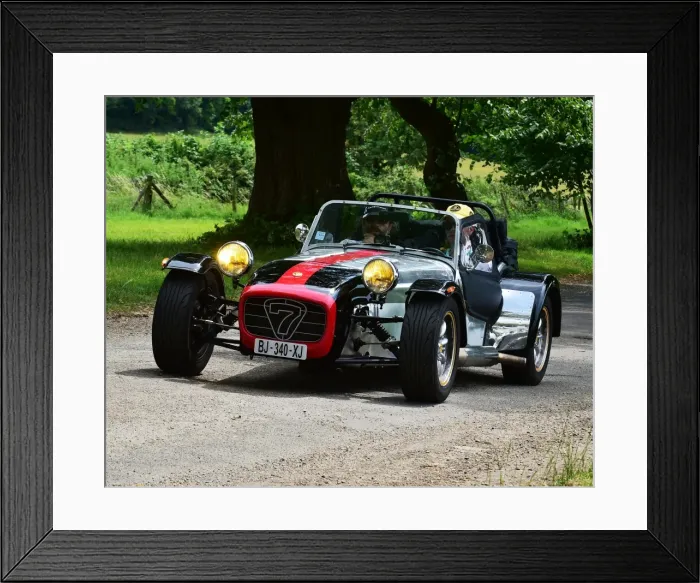 Framed Print : CM20 0834. Lotus 7 Euro Heritage Tour, July 2017 Framed Print : CM20 0834. Lotus 7 Euro Heritage Tour, July 2017
