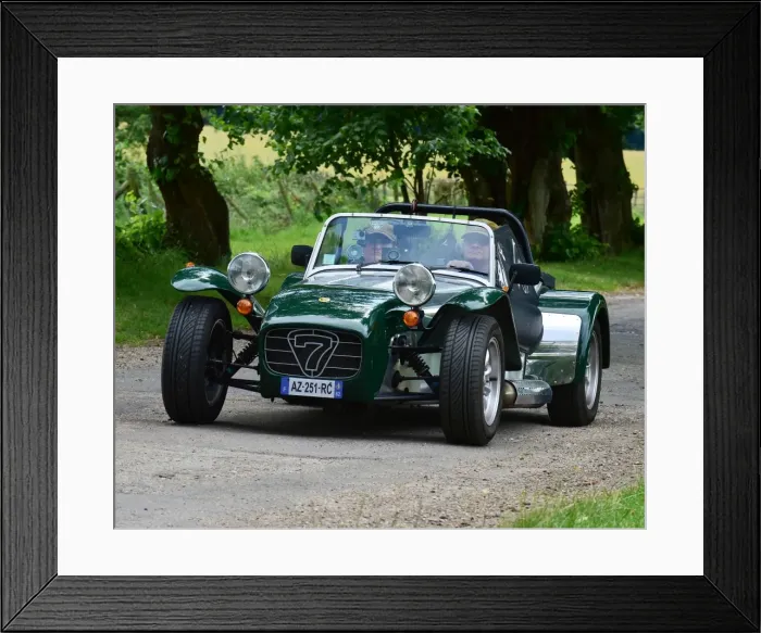 Framed Print : CM20 0830. Lotus 7 Euro Heritage Tour, July 2017 Framed Print : CM20 0830. Lotus 7 Euro Heritage Tour, July 2017