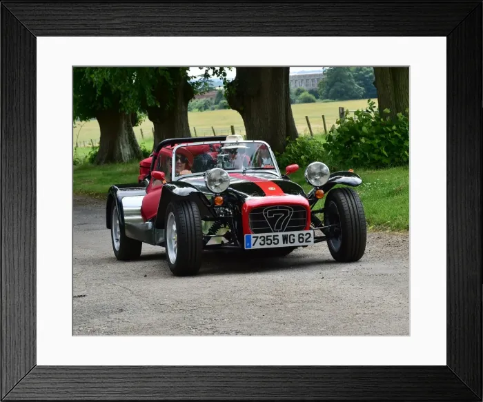 Framed Print : CM20 0816. Lotus 7 Euro Heritage Tour, July 2017 Framed Print : CM20 0816. Lotus 7 Euro Heritage Tour, July 2017