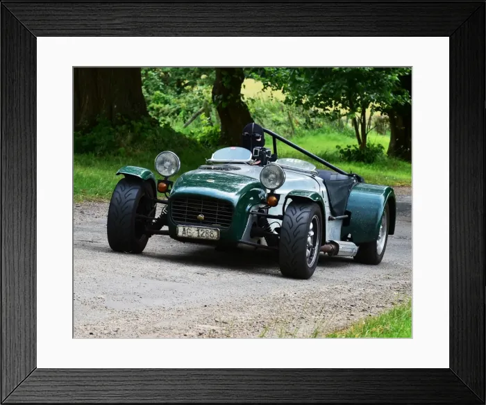 Framed Print : CM20 0801. Lotus 7 Euro Heritage Tour, July 2017 Framed Print : CM20 0801. Lotus 7 Euro Heritage Tour, July 2017