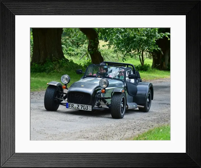 Framed Print : CM20 0796. Lotus 7 Euro Heritage Tour, July 2017 Framed Print : CM20 0796. Lotus 7 Euro Heritage Tour, July 2017