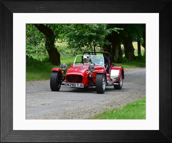 Framed Print : CM20 0791. Lotus 7 Euro Heritage Tour, July 2017 Framed Print : CM20 0791. Lotus 7 Euro Heritage Tour, July 2017