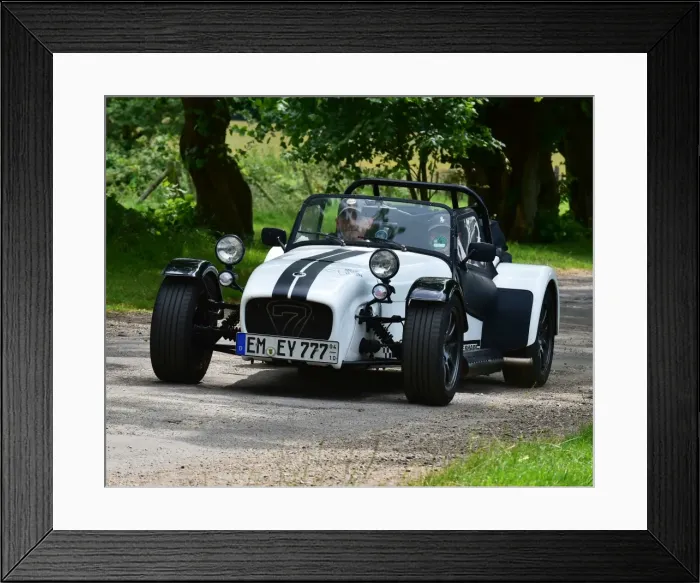 Framed Print : CM20 0789. Lotus 7 Euro Heritage Tour, July 2017 Framed Print : CM20 0789. Lotus 7 Euro Heritage Tour, July 2017
