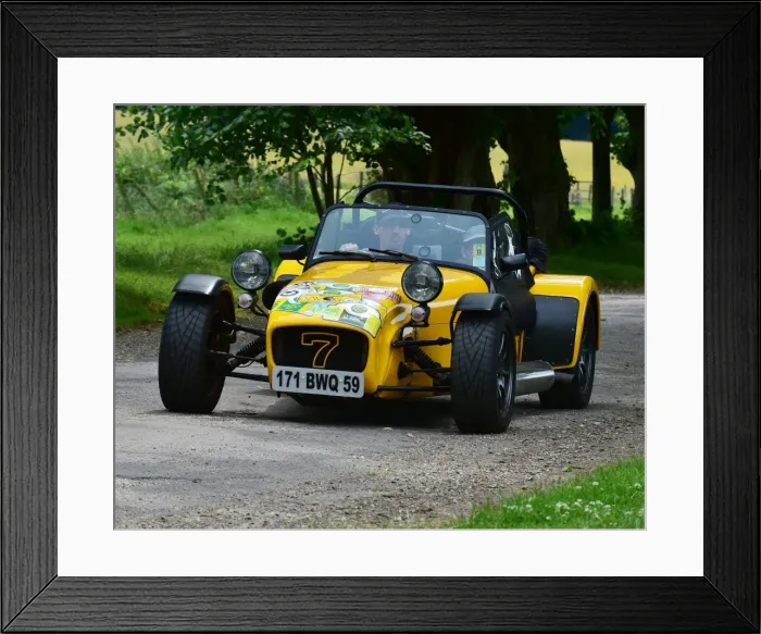 Framed Print : CM20 0782. Lotus 7 Euro Heritage Tour, July 2017 Framed Print : CM20 0782. Lotus 7 Euro Heritage Tour, July 2017