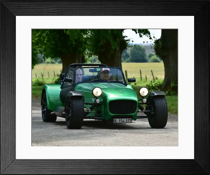 Framed Print : CM20 0781. Lotus 7 Euro Heritage Tour, July 2017 Framed Print : CM20 0781. Lotus 7 Euro Heritage Tour, July 2017