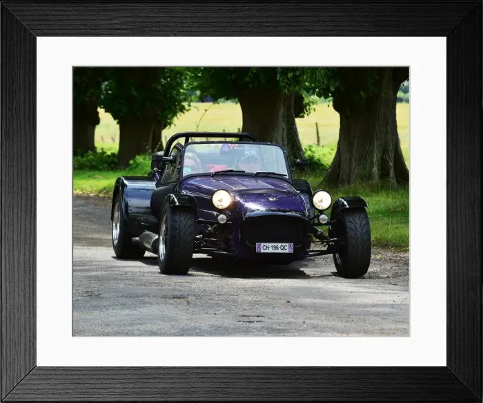 Framed Print : CM20 0769. Lotus 7 Euro Heritage Tour, July 2017 Framed Print : CM20 0769. Lotus 7 Euro Heritage Tour, July 2017