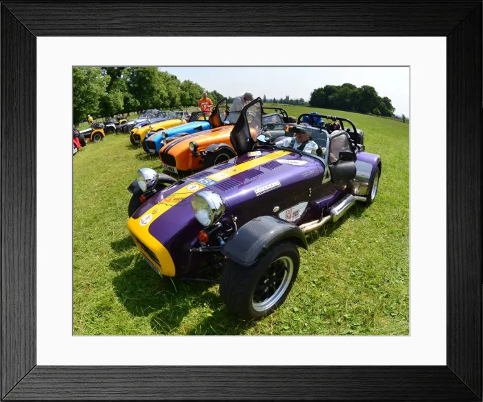 Framed Print : CJ6 9363. Lotus 7 Euro Heritage Tour, July 2017 Framed Print : CJ6 9363. Lotus 7 Euro Heritage Tour, July 2017