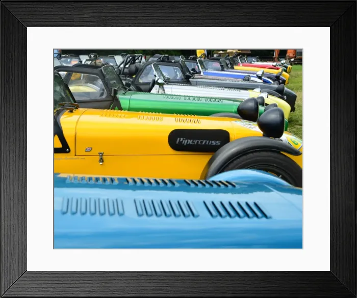 Framed Print : CJ6 9343. Lotus 7 Euro Heritage Tour, July 2017 Framed Print : CJ6 9343. Lotus 7 Euro Heritage Tour, July 2017