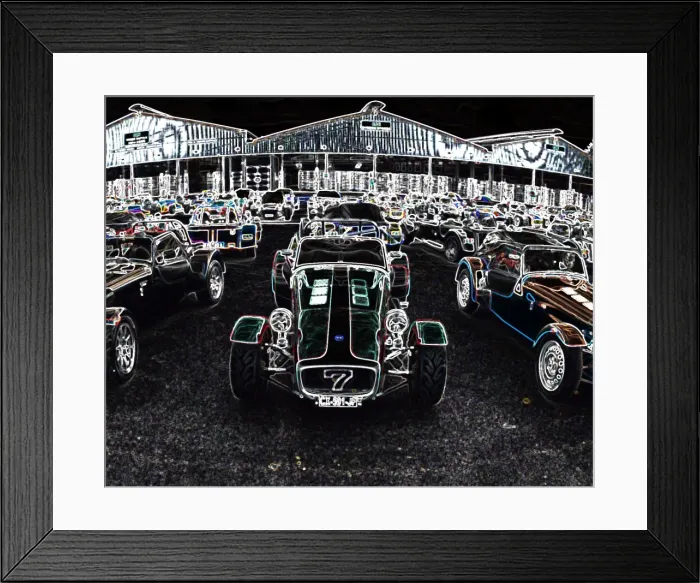 Framed Print : CM20 0941. Lotus 7 Euro Heritage Tour, July 2017 Framed Print : CM20 0941. Lotus 7 Euro Heritage Tour, July 2017