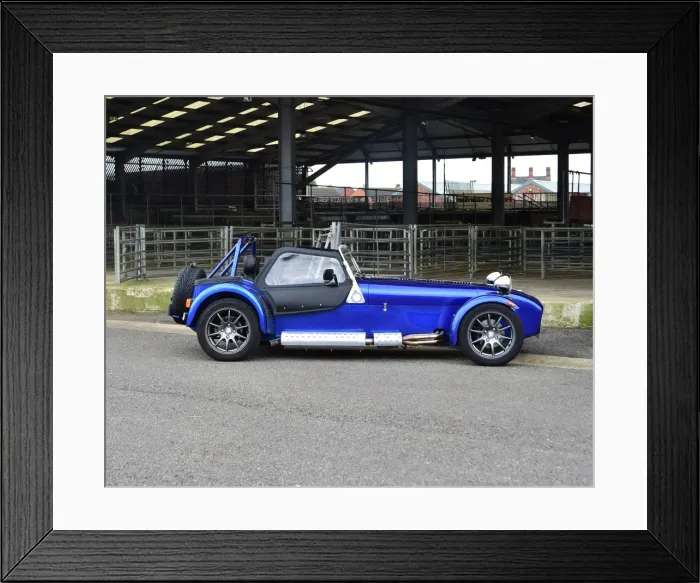 Framed Print : CM20 0885. Lotus 7 Euro Heritage Tour, July 2017 Framed Print : CM20 0885. Lotus 7 Euro Heritage Tour, July 2017