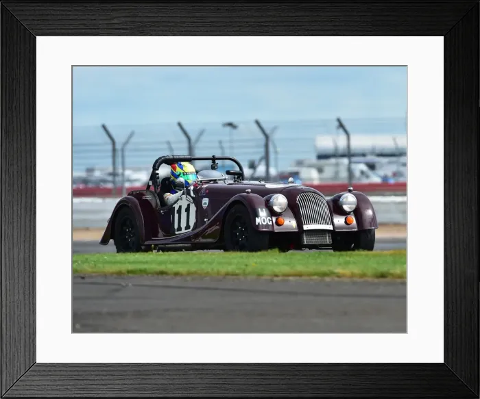 Framed Print : CM19 2515 William Plant, Morgan Plus 8 Framed Print : CM19 2515 William Plant, Morgan Plus 8