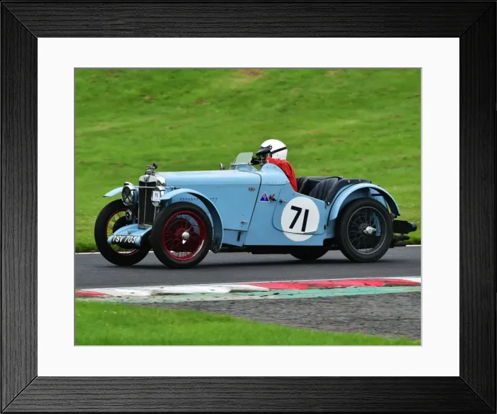 Framed Print : CM20 1304 Miss Anne Boursot, MG PA 2 Seater Framed Print : CM20 1304 Miss Anne Boursot, MG PA 2 Seater