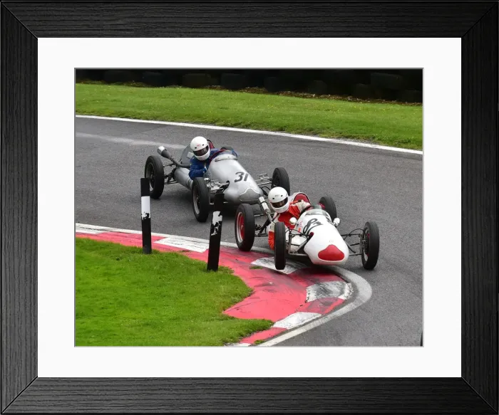 Framed Print : CM20 1536 Andrew Turner, Cooper Mk6, Mike Fowler, Cooper Mk5