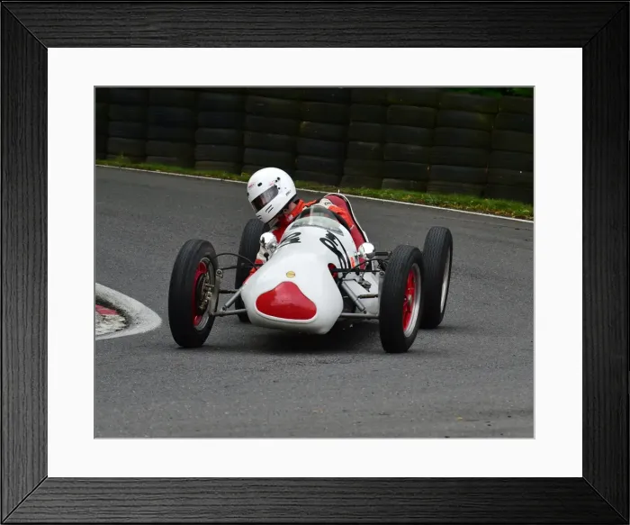Framed Print : CM20 0982 Andrew Turner, Cooper Mk6