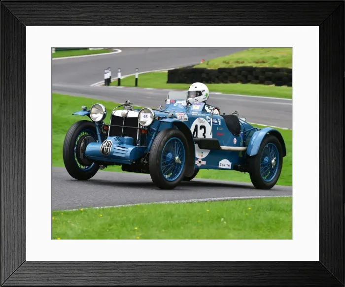 Framed Print : CM20 1146 John Gillett, MG K3 Framed Print : CM20 1146 John Gillett, MG K3