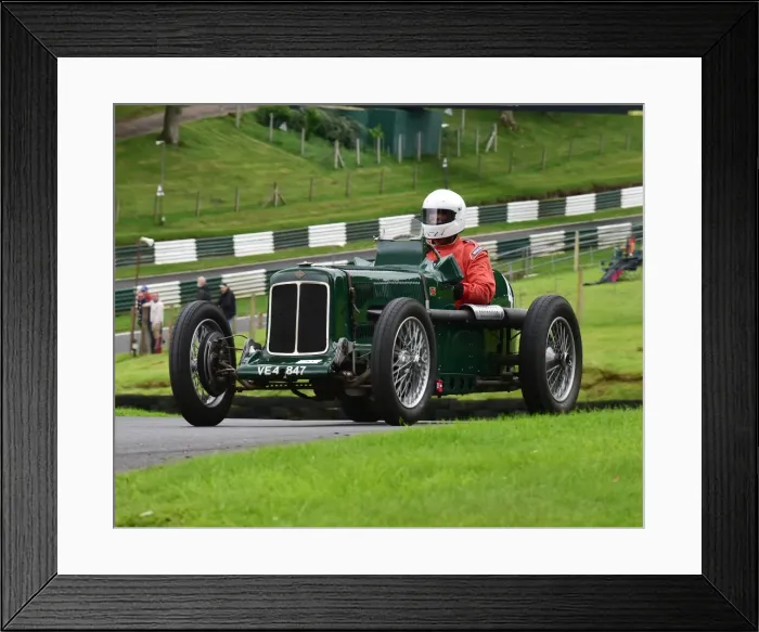 Framed Print : CM20 1111 Nick Haywood-Cook, Riley Brooklands Monoposto Framed Print : CM20 1111 Nick Haywood-Cook, Riley Brooklands Monoposto