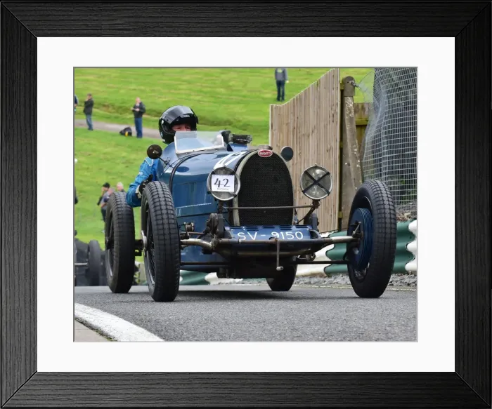 Framed Print : CM20 1119 Bruce Stops, Bugatti T35-44 Framed Print : CM20 1119 Bruce Stops, Bugatti T35-44