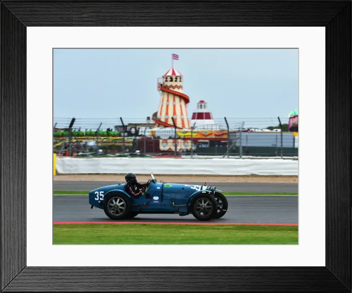 Framed Print : CM20 2692 Theo Hunt, Frazer Nash TT replica Framed Print : CM20 2692 Theo Hunt, Frazer Nash TT replica