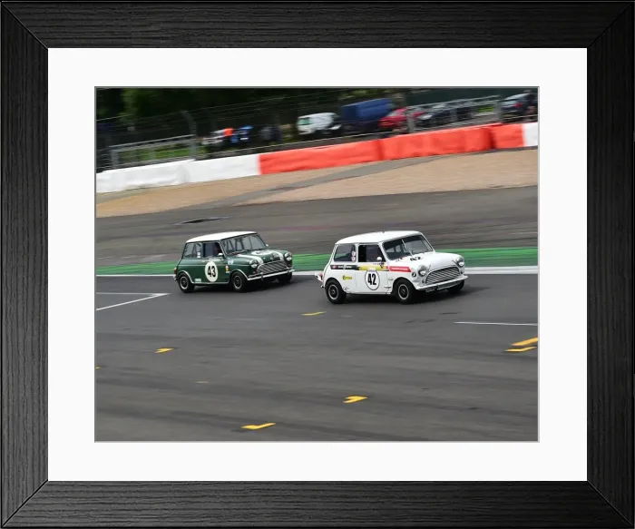 Framed Print : CM20 4079 Matt Kelly, Ian Curley, Austin Mini Cooper S Framed Print : CM20 4079 Matt Kelly, Ian Curley, Austin Mini Cooper S