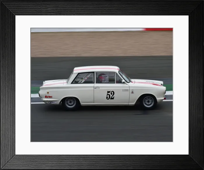 Framed Print : CM20 3998 Neil Brown, Richard Dutton, Ford Lotus Cortina Framed Print : CM20 3998 Neil Brown, Richard Dutton, Ford Lotus Cortina
