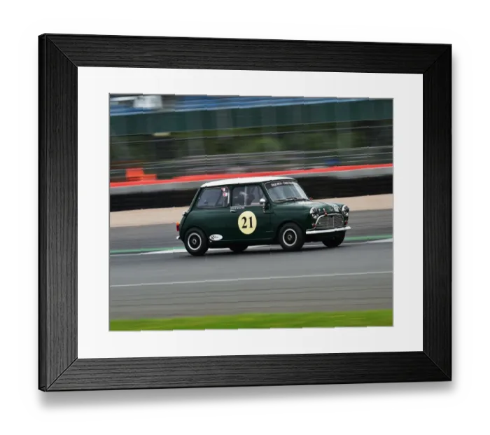 Framed Print : CM20 2303 Steve Maxted, Austin Mini Cooper S Framed Print : CM20 2303 Steve Maxted, Austin Mini Cooper S