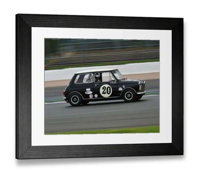 Framed Print : CM20 2285 Martin Hunt, Theo Hunt, Morris Mini Cooper S Framed Print : CM20 2285 Martin Hunt, Theo Hunt, Morris Mini Cooper S
