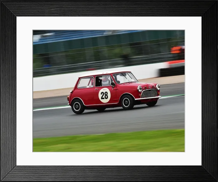 Framed Print : CM20 2281 Brian Johnson, Charles Knill-Jones, Austin Mini Cooper S Framed Print : CM20 2281 Brian Johnson, Charles Knill-Jones, Austin Mini Cooper S
