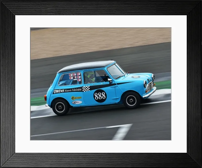 Framed Print : CM20 4037 Daniel Wheeler, Endaf Owens, Morris Mini Cooper S Framed Print : CM20 4037 Daniel Wheeler, Endaf Owens, Morris Mini Cooper S
