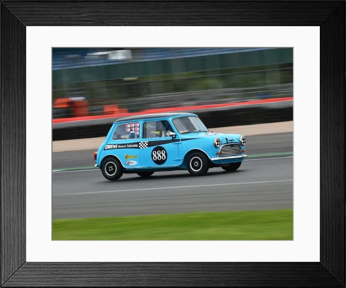 Framed Print : CM20 2278 Daniel Wheeler, Endaf Owens, Morris Mini Cooper S Framed Print : CM20 2278 Daniel Wheeler, Endaf Owens, Morris Mini Cooper S