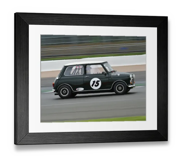 Framed Print : CM20 2264 Peter Baldwin, Graham Churchill, Austin Mini Cooper S Framed Print : CM20 2264 Peter Baldwin, Graham Churchill, Austin Mini Cooper S
