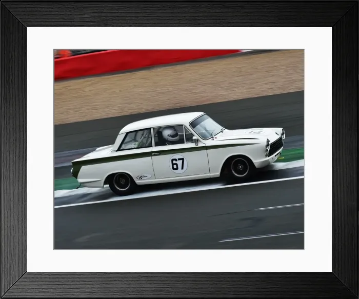 Framed Print : CM20 4052 Kevin Mansell, Nick Pink, Ford Lotus Cortina Framed Print : CM20 4052 Kevin Mansell, Nick Pink, Ford Lotus Cortina