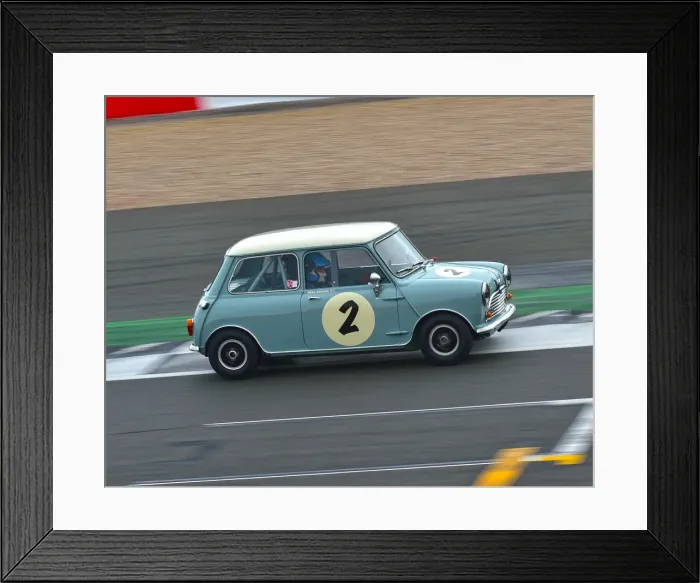 Framed Print : CM20 4023 Neal Gordon, Austin Mini Cooper Framed Print : CM20 4023 Neal Gordon, Austin Mini Cooper