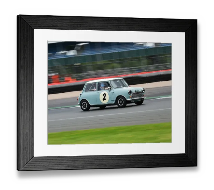 Framed Print : CM20 2187 Neal Gordon, Austin Mini Cooper Framed Print : CM20 2187 Neal Gordon, Austin Mini Cooper