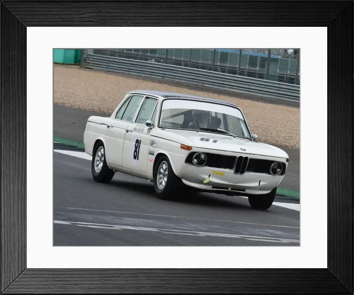 Framed Print : CM20 2128 Ian Goff, Max Goff, BMW 1800 Ti