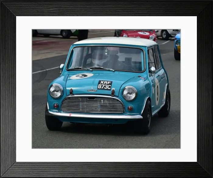 Framed Print : CM20 2117 Gary Wright, Joe Twyman, Morris Mini Cooper S Framed Print : CM20 2117 Gary Wright, Joe Twyman, Morris Mini Cooper S