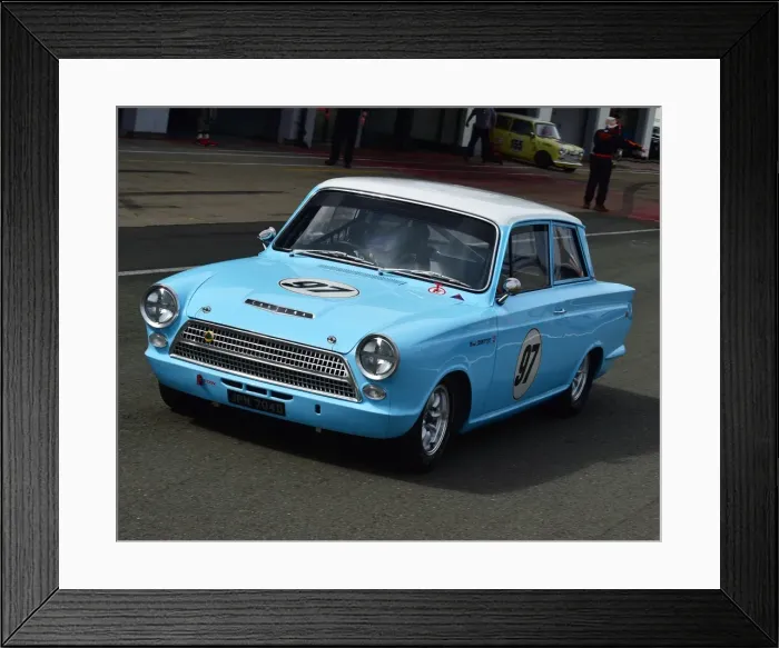Framed Print : CM20 2109 Mark Sumpter, Ford Lotus Cortina Framed Print : CM20 2109 Mark Sumpter, Ford Lotus Cortina