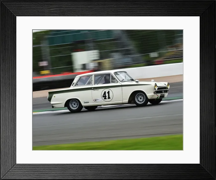 Framed Print : CM20 2273 Marco Attard, Ford Lotus Cortina Framed Print : CM20 2273 Marco Attard, Ford Lotus Cortina