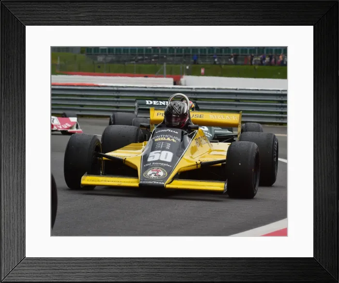 Framed Print : CM20 4485 Michael Lyons, Williams FW07B Framed Print : CM20 4485 Michael Lyons, Williams FW07B