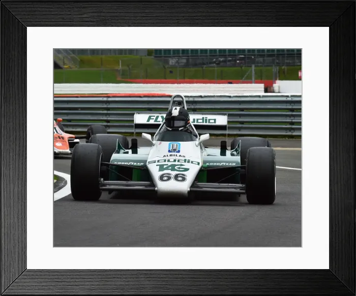 Framed Print : CM20 4509 Tommy Dreelan, Williams FW08 Framed Print : CM20 4509 Tommy Dreelan, Williams FW08